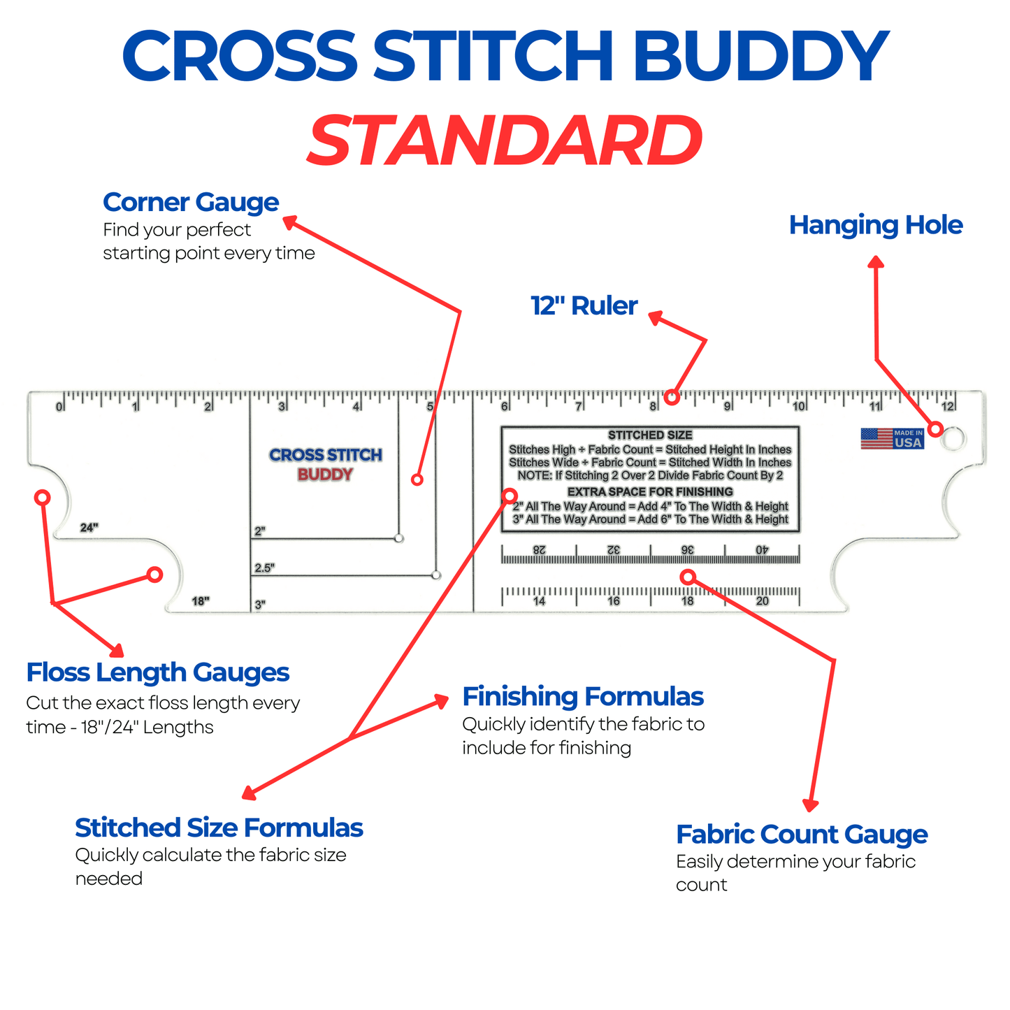 Stitchy Prose | Cross Stitch Buddy - Standard