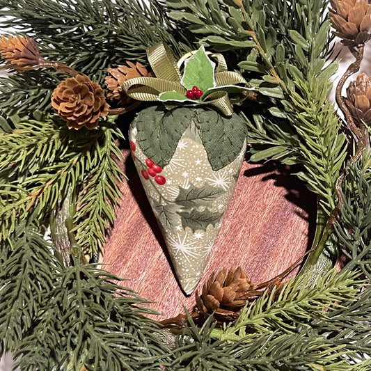 Paxe's Designs ~ Large Christmas Strawberry Pincushion