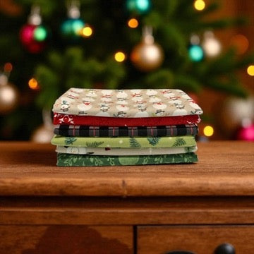 Winter Friends ~ Fat Quarter Bundle 6pcs