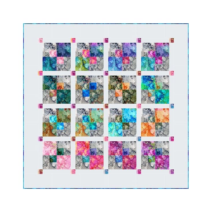Windmill Quilts ~ Fluidity ~ Fluid Tiles Quilt Pattern and/or Kit ...