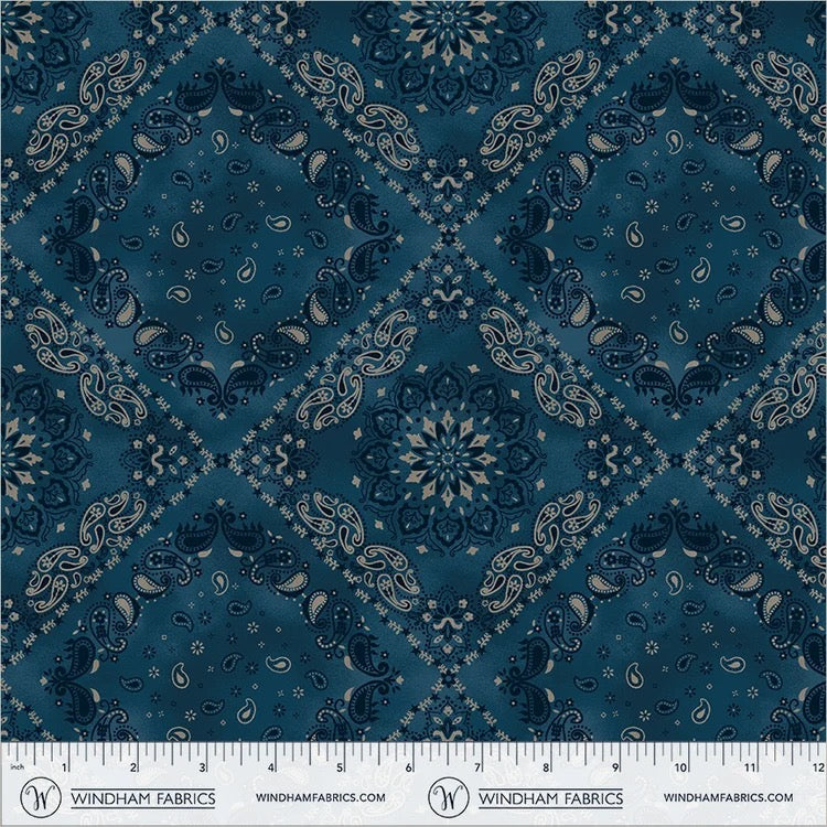 Lone Star Trail | Bandana - 55432-8 Navy