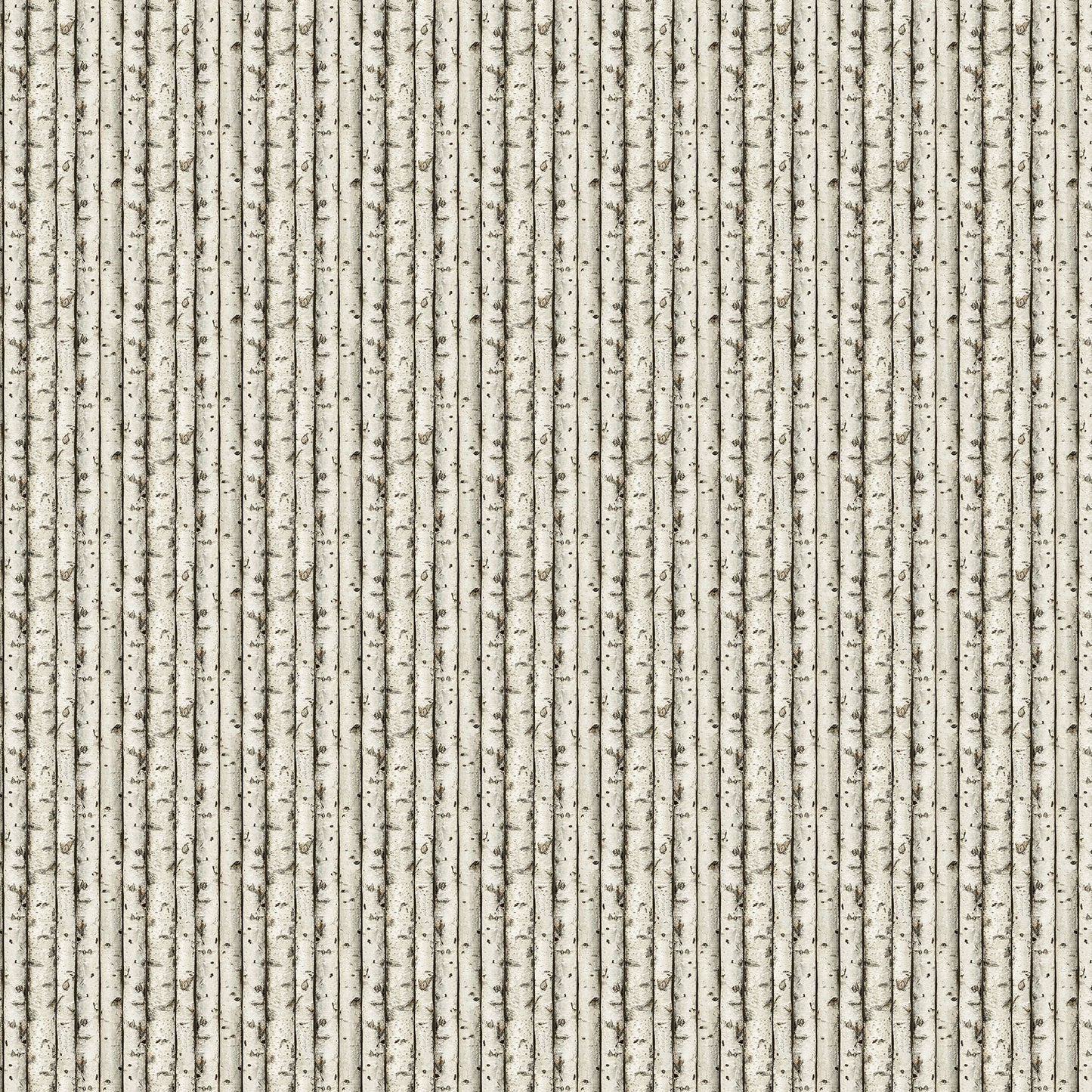 Naturescapes Wilderness ~ Birch Logs ~ DP27792-12 Beige Multi
