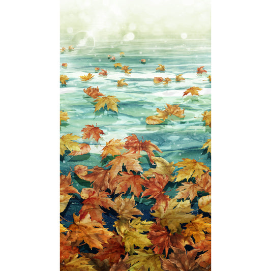 Autumn Breeze ~ Ombre ~ DP28056-66 Teal Multi