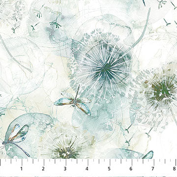 Whisper ~ Open Seed Pods ~ DP28703-11 Cream Multi