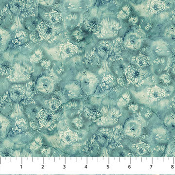 Whisper ~ Seed Pod Mini ~ DP28704-66 Med Teal Multi