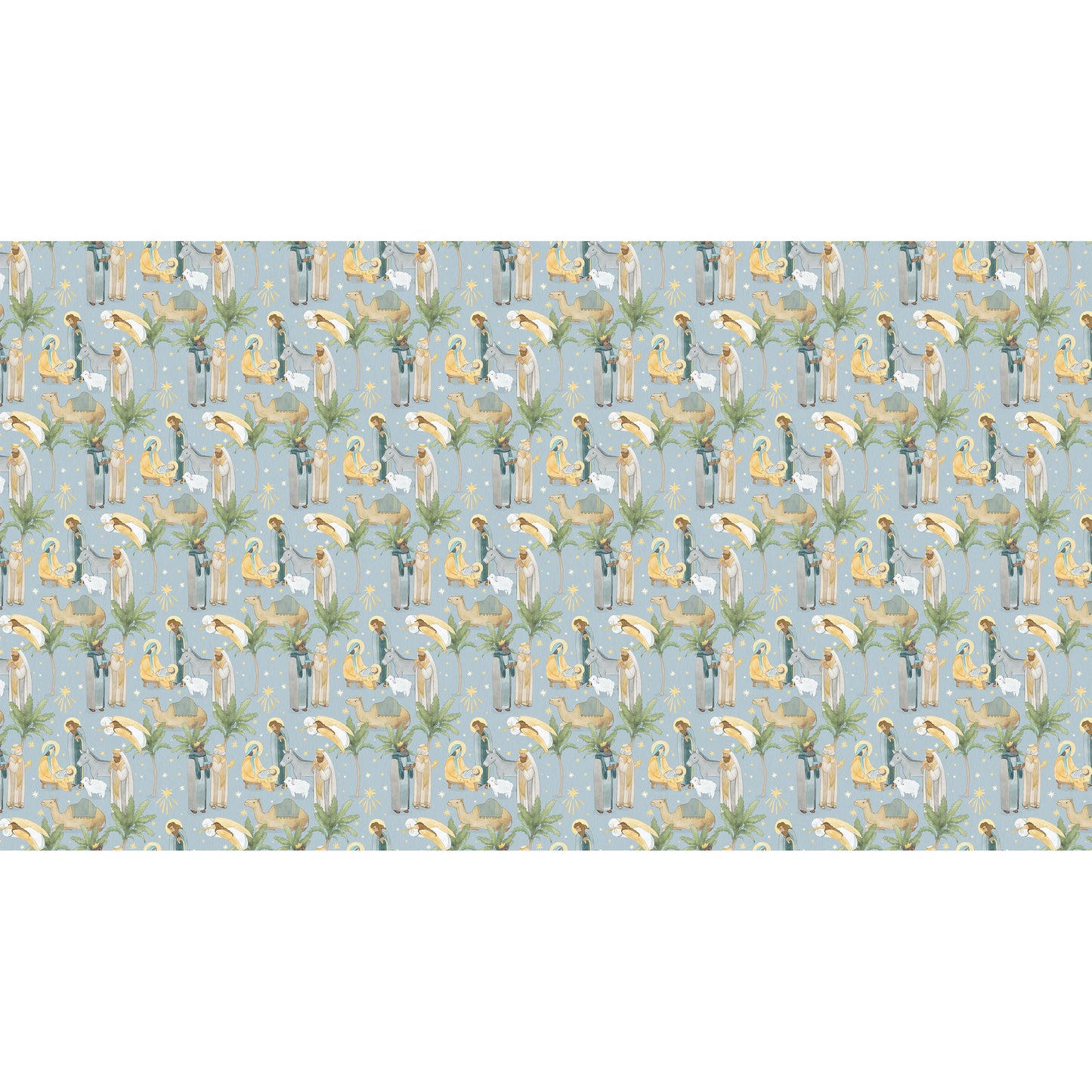 The Nativity ~ Scenic ~ DP28992-42 Blue Multi
