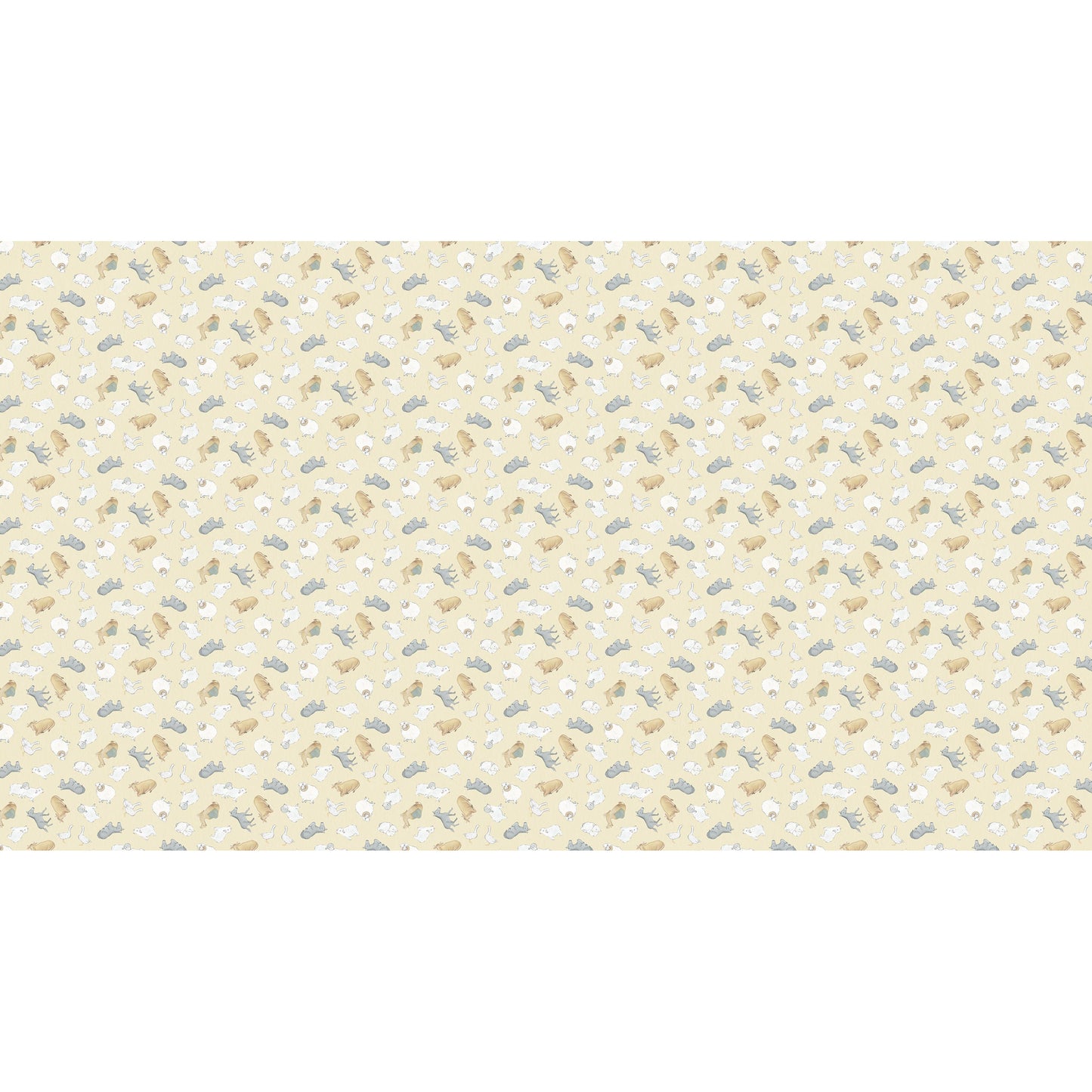 The Nativity ~ Animal Toss ~ DP28993-11 Cream Multi