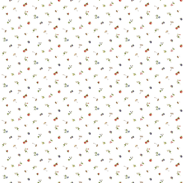 Country Mouse ~ Berry Toss ~ DP29011-10 White Multi