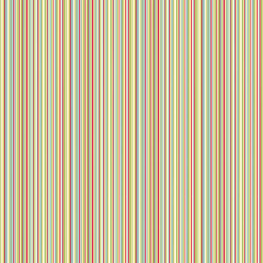 Country Mouse ~ Barcode Stripe ~ DP29012-10 White Multi