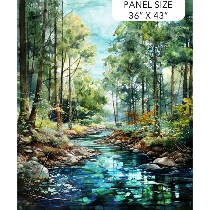 Serenity Springs ~ Panel - DP29065-78