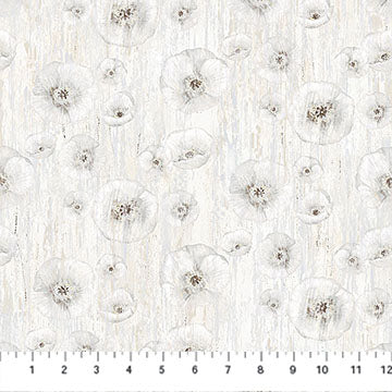 Poppy Meadow ~ White Poppy ~ DP29089-10 White