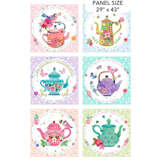 My Cup of Tea ~ Panel - DP29270-10