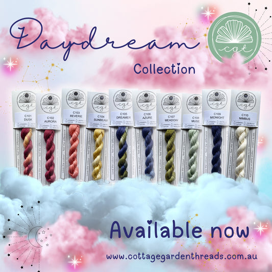 Cottage Garden Threads | Daydream Collection - Collection of 10 Skeins