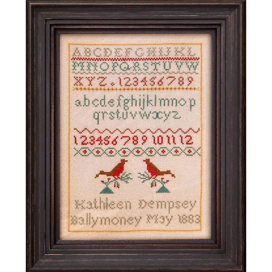 Hands Across The Sea Samplers Kathleen Dempsey 1883 Sampler Pattern