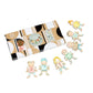 Wooden 'Paper Dolls' Garland Craft Kit