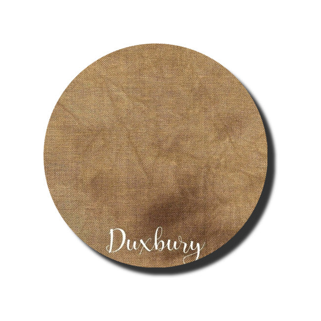 Fox & Rabbit ~ 46 ct. Duxbury Bristol Linen (Not Colorfast)