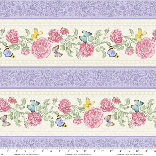 Fluttering Florals ~ 2175-25 Pink/Lavender