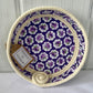 Hand-Crafted ~ Lilac ~ Fabric Covered Rope Bowl