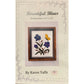 Karen Yaffe ~ Bountiful Blues Wool Applique Pattern and/or Kit