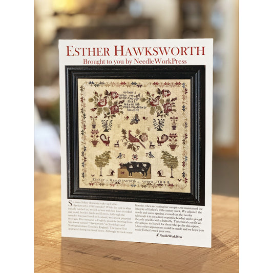 Esther Hawksworth - A Hobby House Exclusive from NeedleWorkPress Pre-Order