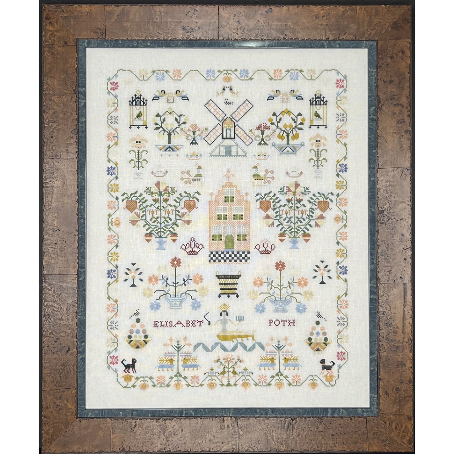 Queenstown Sampler Designs | Elisabet Poth 1777 - The Netherlands MARKET 2025