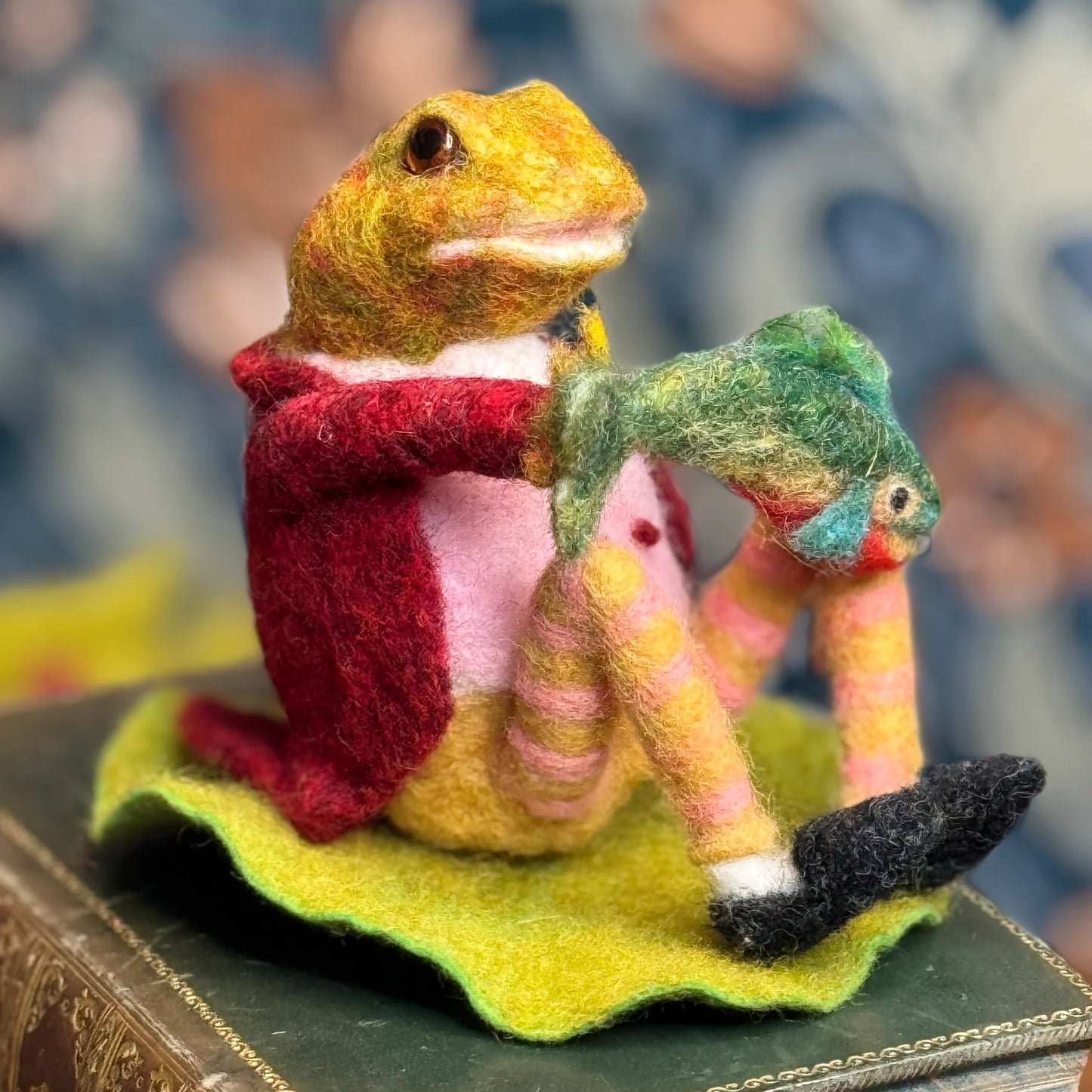 The Crafty Kit Company | Beatrix Potter - Jeremy Fisher Needle Felting Kit