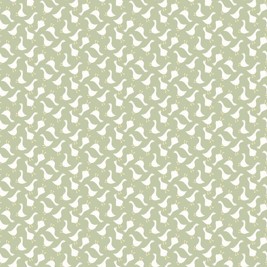 Silly Goose ~ Tossed Goose ~ F27777-72 Pale Sage