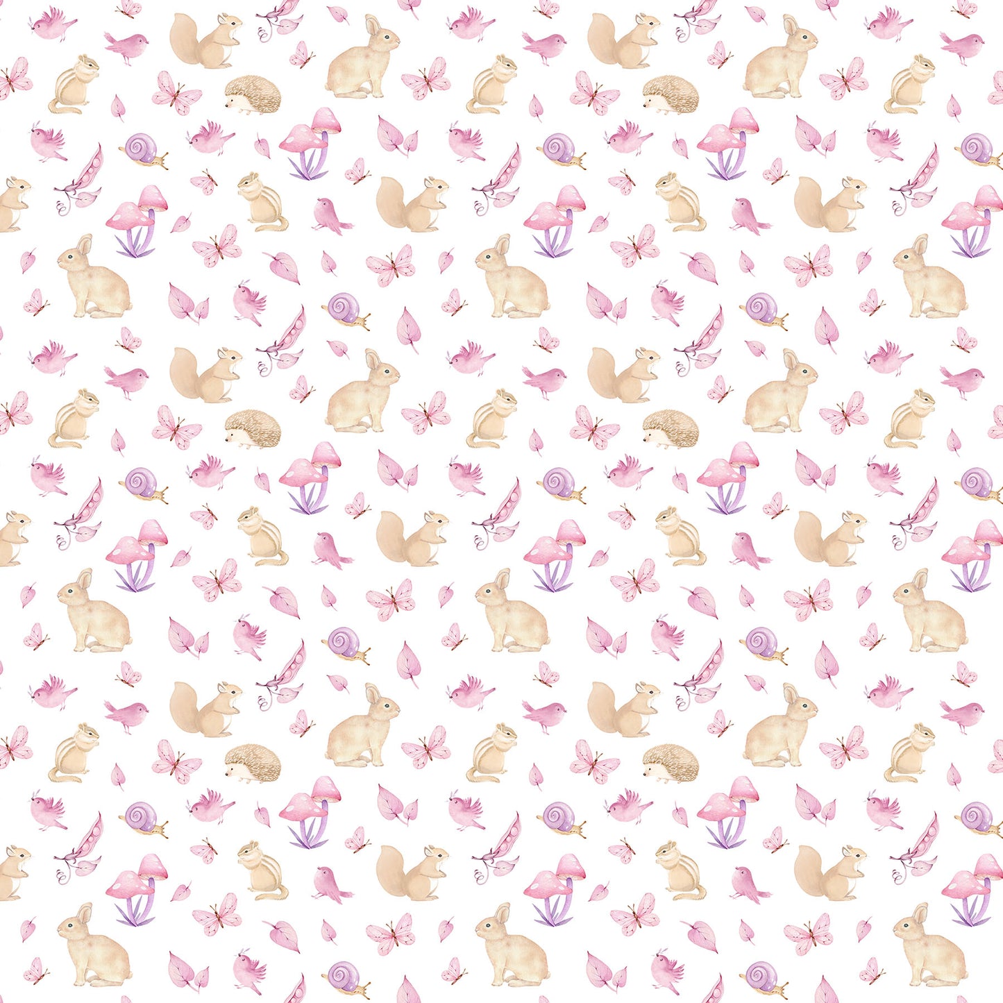 Peas in a Pod ~ Animals ~ F29036-21 Pink Multi