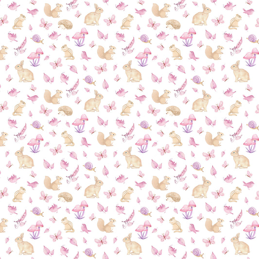 Peas in a Pod ~ Animals ~ F29036-21 Pink Multi