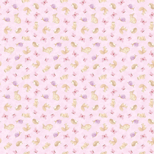 Peas in a Pod ~ Animal Toss ~ F29037-21 Pink Multi