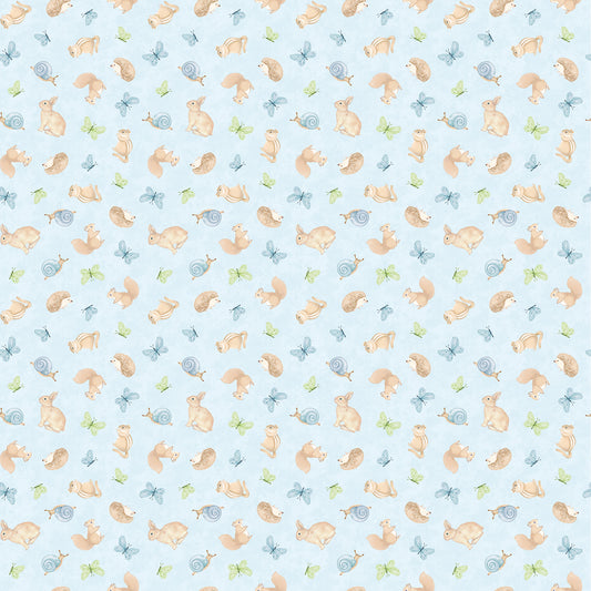 Peas in a Pod ~ Animal Toss ~ F29037-41 Blue Multi