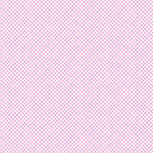 Peas in a Pod ~ Check ~ F29038-21 Pink Multi