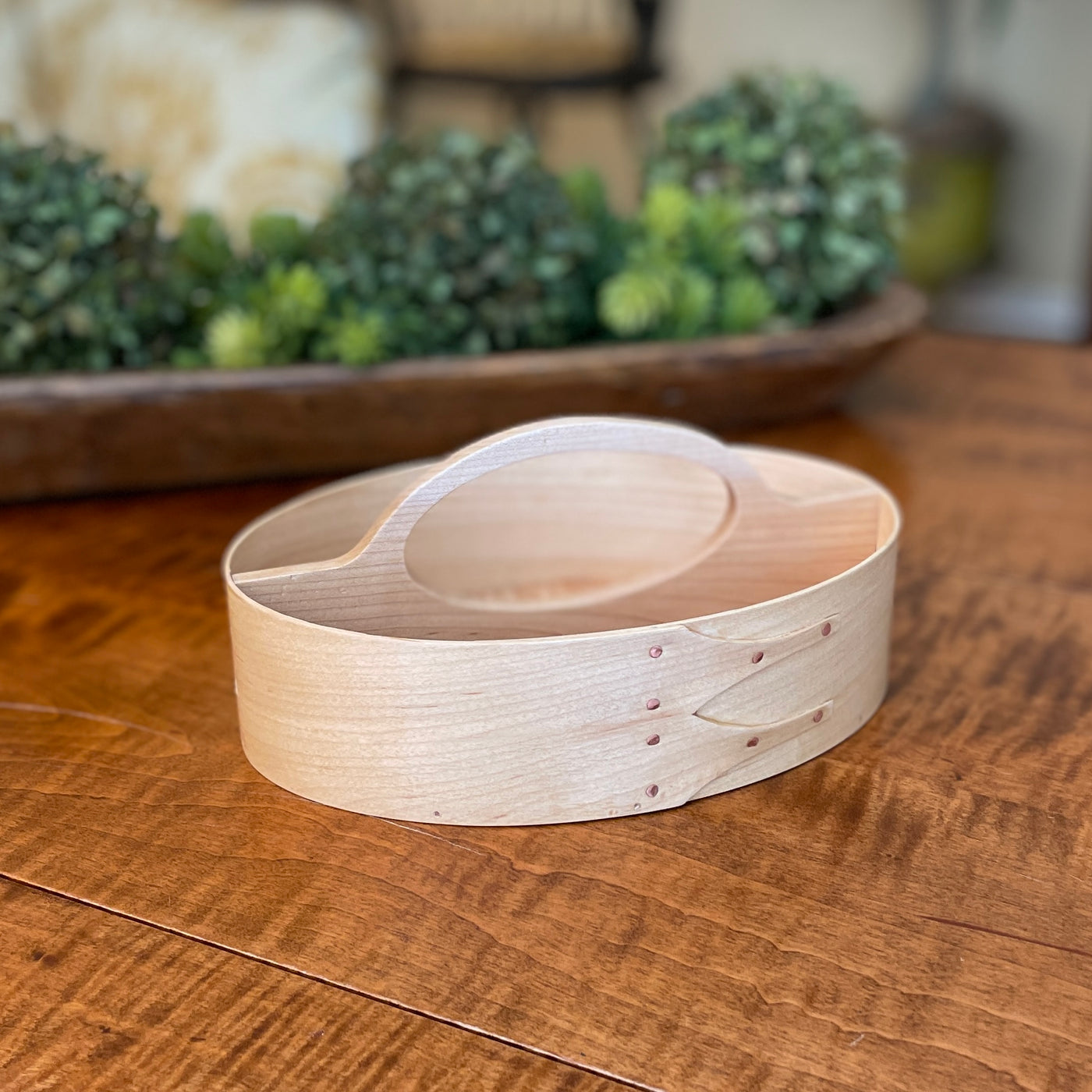 Keller Krafted | #4 Shaker Divided Carrier - Maple Band/Bird's Eye Bottom