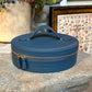WinterBury Indigo Leather Needlework Travel Case