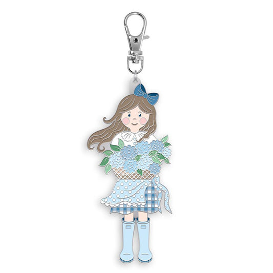 Girl Enamel Charm ~ FG-54045
