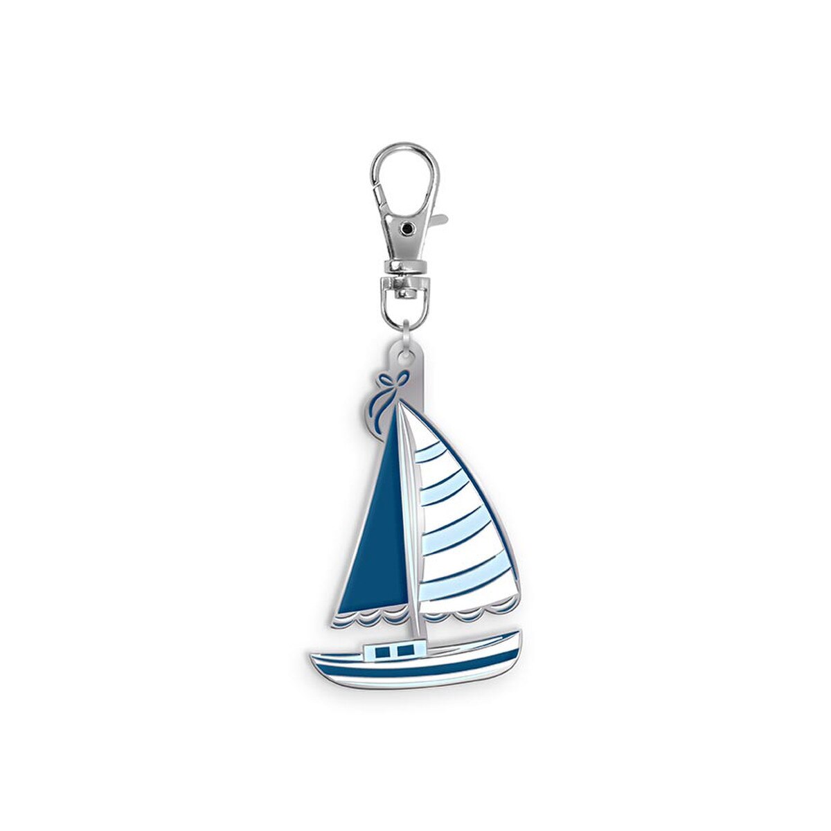 Sailboat Enamel Charm ~ FG-54046