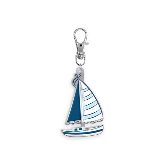 Sailboat Enamel Charm ~ FG-54046