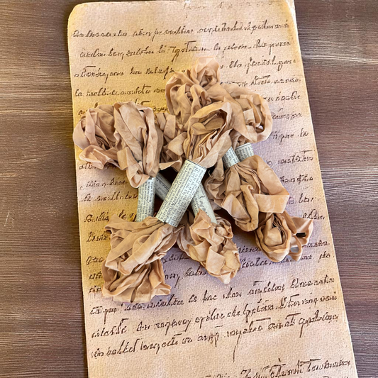 Monahan Papers | Aged Ribbon - Golden Wheat