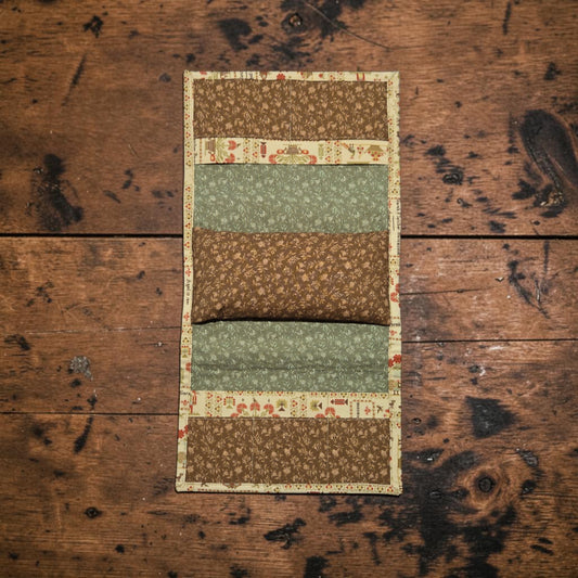 Designed by Cheri | Arm Rest Stitching Caddy Featuring Hands Across the Sea Samplers Fabrics