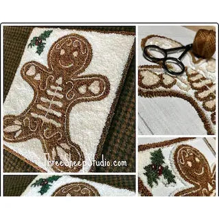 Three Sheep Studio ~ "Homebaked Goodness" Punch Needle Pattern #PN595