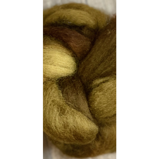 Spinners Hill ~ "Honey Brown" Roving