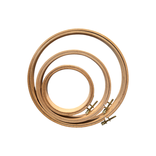 Studio Hoop | Wooden Embroidery Hoop - 3/4" x 4 1/2"