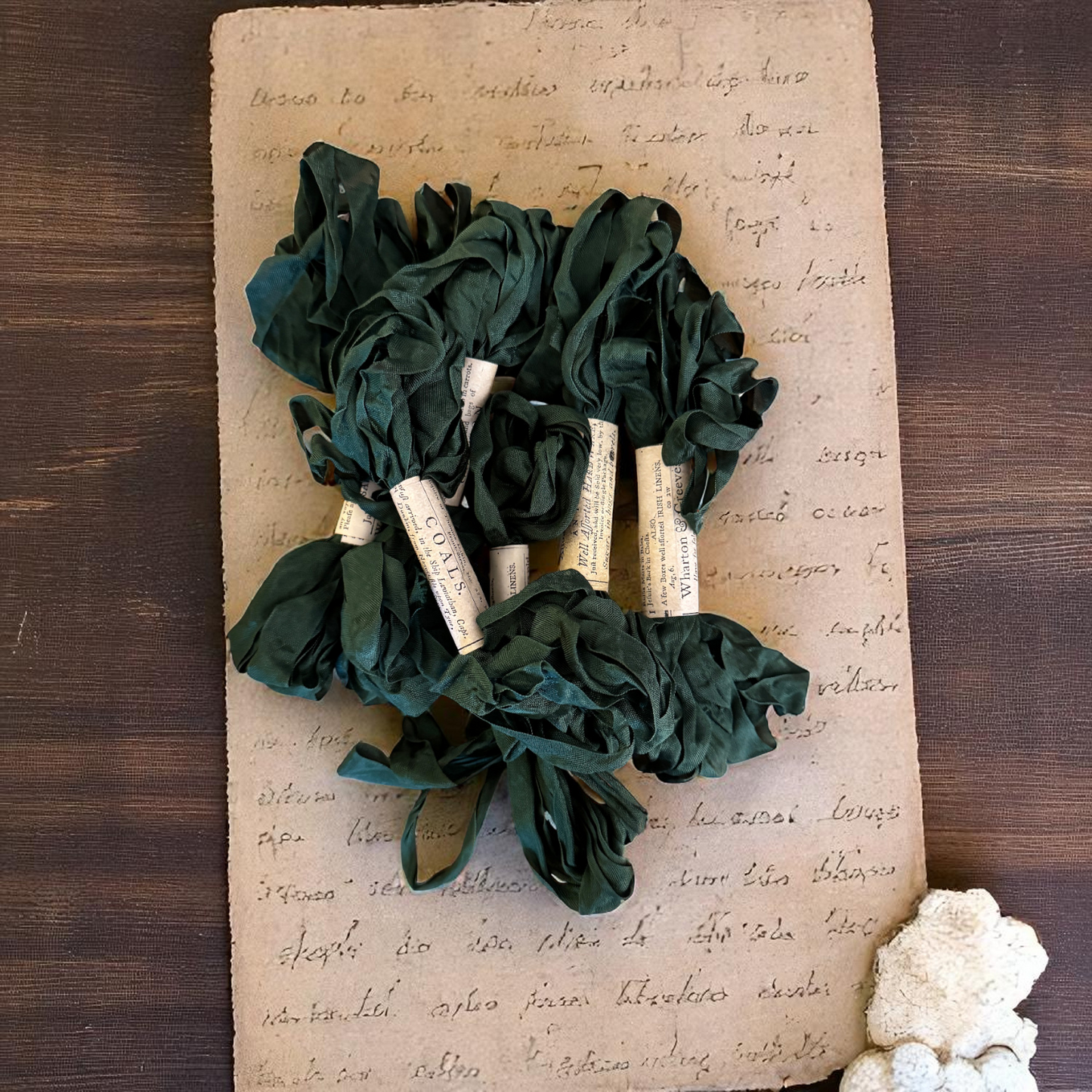Monahan Papers | Aged Ribbon - Hunter