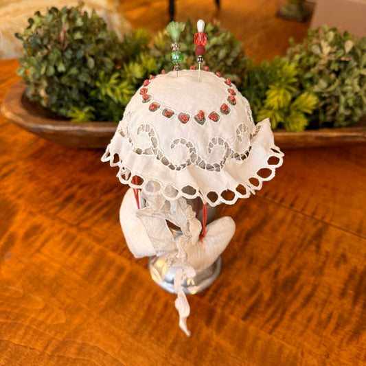 Paxe's Designs | Pincushion in Pewter Base