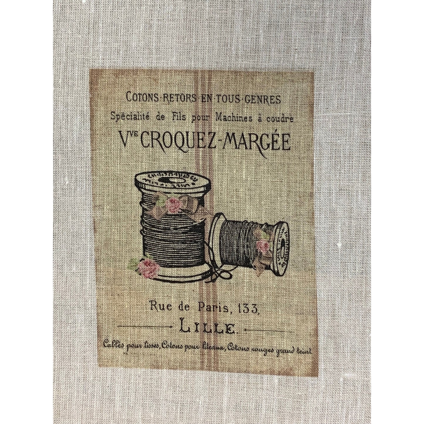 L'Atelier D'Isabelle ~ Vintage Printed Images ~ Vintage Sewing