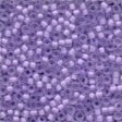 62047 Lavender Cranberry Frosted Seed Beads