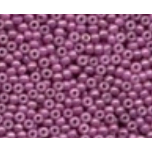 02083 Opaque Light Mauve Seed Beads