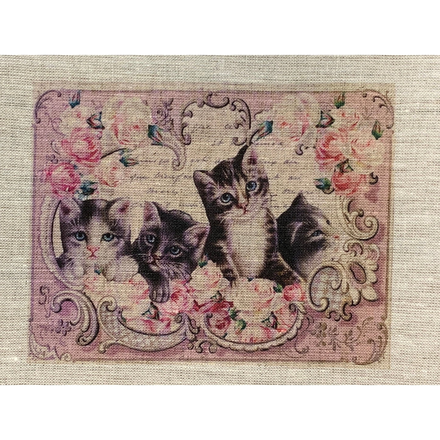 L'Atelier D'Isabelle ~ Vintage Printed Images ~ Kitties