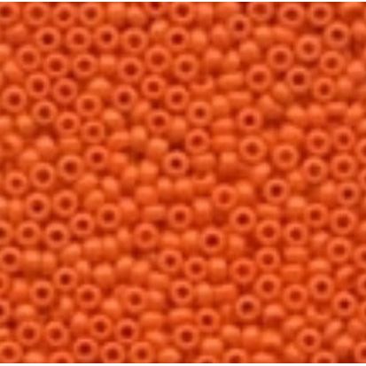 02061 Crayon Dark Orange Seed Beads