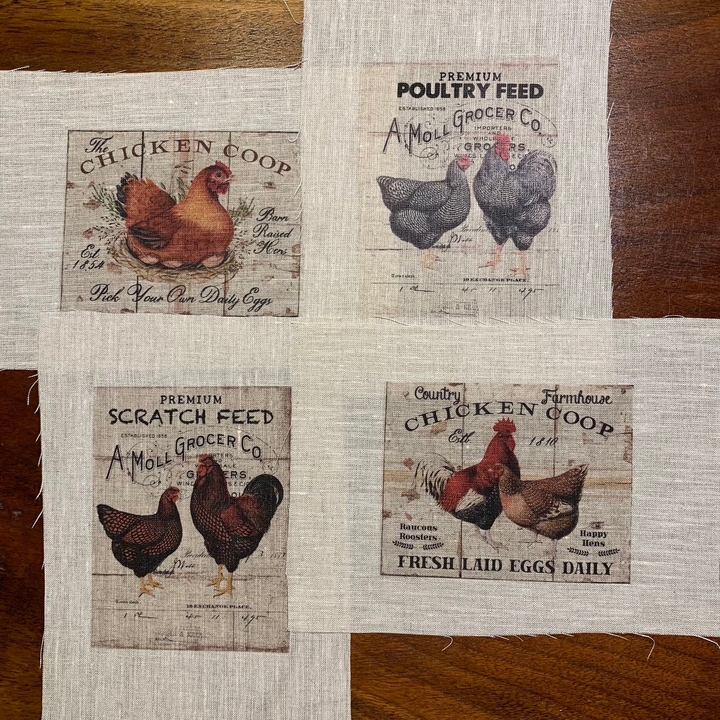 L'Atelier D'Isabelle ~ Vintage Printed Images ~ Chickens